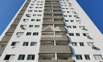 Apartamento na guilhermina, 2 dormitórios, sacada, lazer, confira na imobiliária em praia grande.