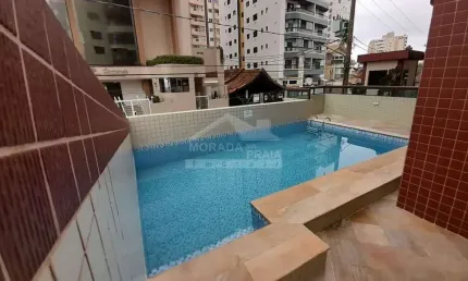 Apartamento VISTA MAR na Aviação de 3 dormitórios, lazer, confira na imobiliária em Praia Grande.