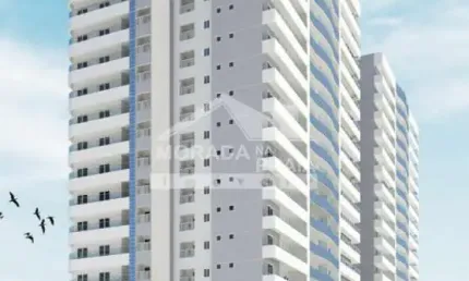 Apartamento de 2 dormitórios com sacada gourmet e lazer completo na ocian em praia grande!
