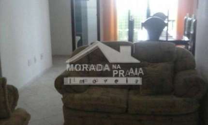 Apartamento frente ao mar e mobiliado, 3 dormitórios, confira na imobiliária em praia grande.