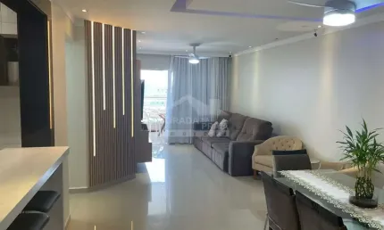 Apartamento de 4 dormitórios com vista para o mar na guilhermina- praia grande!!!!