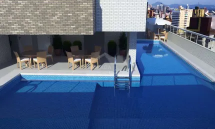 Lançamento no CENTRO do Boqueirão, 1 dormitório, terraço gourmet, lazer, confira na Morada na Praia.
