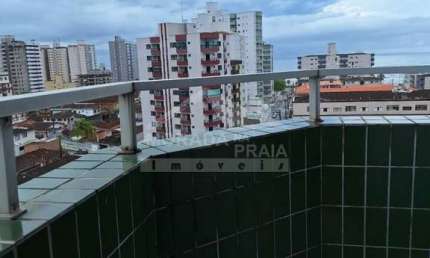Apartamento no Caiçara, 1 dormitório, sacada, confira na imobiliária em Praia Grande.