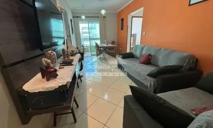 Apartamento de 01 dormitório na aviação com varanda gourmet, só na imobiliária em praia grande.