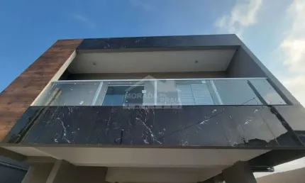 Casa em condomínio fechado com 2 quartos à venda no Balneário Maracanã, Praia Grande 