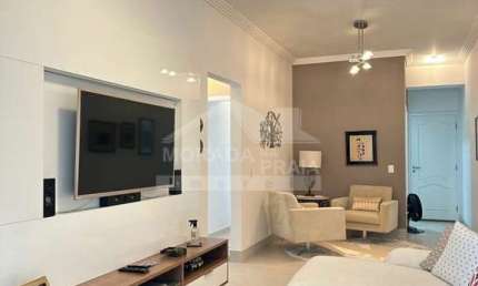 Apartamento SEMI MOBILIADO no Canto do Forte, 3 dormitórios, confira em Praia Grande.