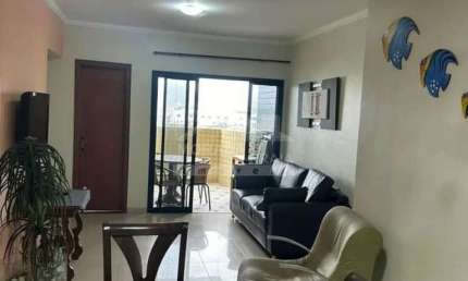Apartamento de 3 Dormitórios, 1 Suíte, FRENTE MAR, MOBILIADO na Guilhermina.