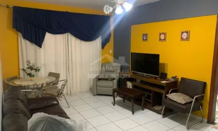 Apartamento no forte, 2 dormitórios, sacada, 1 vaga, confira na imobiliária em praia grande.