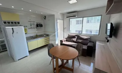 Apartamento no centro do boqueirão, 1 dormitório,  confira na imobiliária em praia grande.