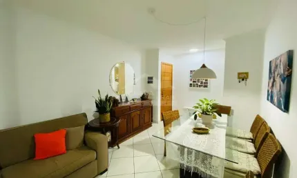 Apartamento de 2 dormitórios, totalmente mobiliado na tupi em praia grande