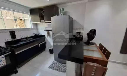 Casa de Condominio TODA MOBILIADA, localizada a 200 MTRS DO MAR, em Bairro exclusivo em PRAIA GRANDE