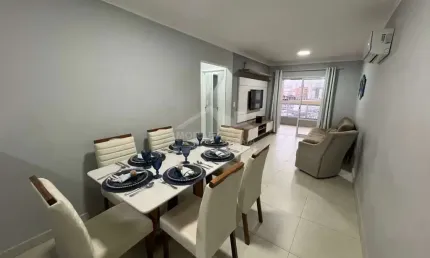 Apartamento  mobiliado e decorado no centro do boqueirão, confira em praia grande.