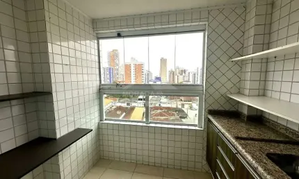 Apartamento na aviação, 1 dormitórios, lazer, confira na imobiliária em praia grande.