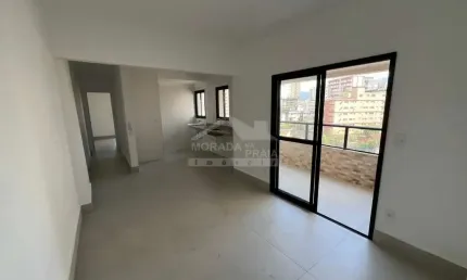 Lançamento no caiçara, 1 dormitório, confira na imobiliária morada na praia