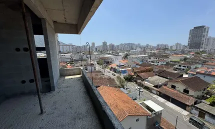 Lançamento no centro do boqueirão, 2 dormitórios, terraço gourmet, lazer, confira em praia grande.