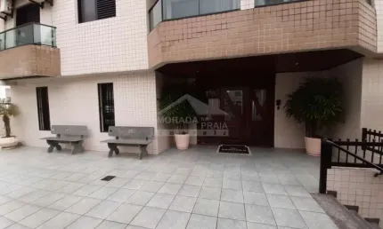 Apartamento na guilhermina, 2 dormitórios, sacada, 1 vaga, confira na imobiliária em praia grande.