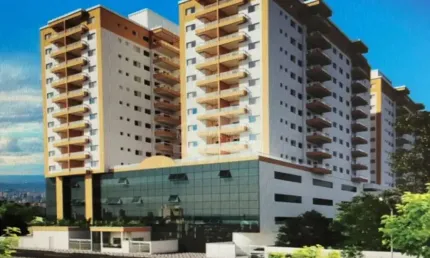 O maior condomínio clube da praia grande. localizado no  boqueirão.
