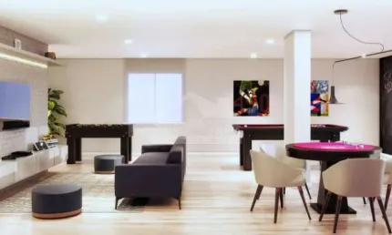 Apartamento na guilhermina, 2 dormitórios, terraço gourmet, lazer, confira em praia grande.