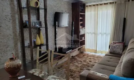 Apartamento na aviação, 2 dormitórios, varanda  e lazer. só na imobiliária em praia grande.