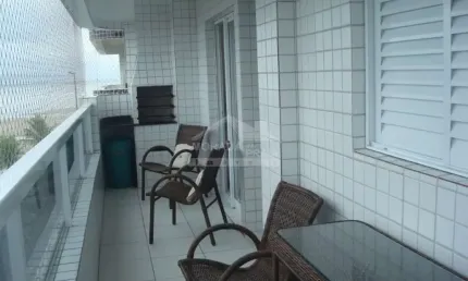 Apartamento na Mirim 2 Dormitórios, Prédio FRENTE MAR, Confira na Imobiliária em Praia Grande.