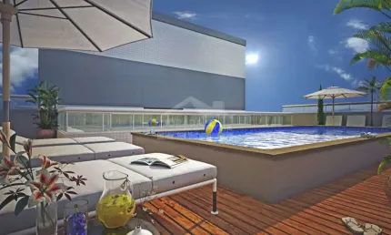 Apartamento de 2 dorms com 1 suíte no Maracanã . Confira na Imobiliária em Praia Grande.