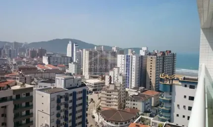 Apartamento alto padrão na guilhermina, 4 dormitórios, 3 vagas, lazer, confira em praia grande.