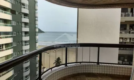 Apartamento vista mar de 3 dormitórios no Canto do Forte, na sua imobiliária em Praia Grande!