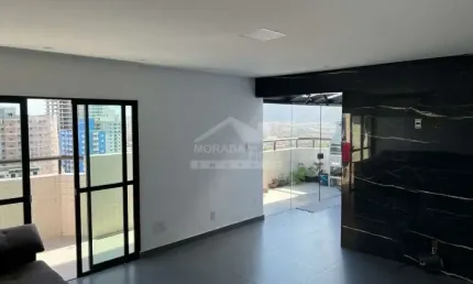 Cobertura DUPLEX na Mirim, 2 dormitórios, sacadas, 1 vaga, confira na Morada na Praia.