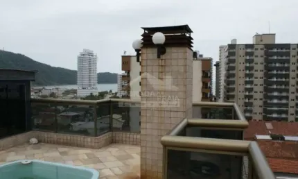 Cobertura TRIPLEX no Forte, 3 Suítes, Piscina, Quintal, Confira na Imobiliária em Praia Grande.