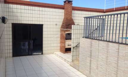 COBERTURA na Vila Guilhermina, 3 dormitórios, piscina, confira na imobiliária em Praia Grande.