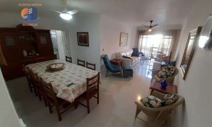 Amplo Apartamento com 121 Metros² Boa Localização e segurança Enseada Guarujá.