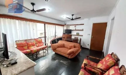Amplo Apartamento 03 Dorms apenas 200 metros do Mar!