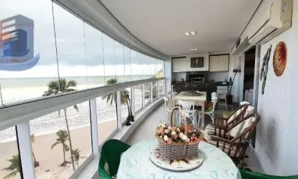 Apartamento Pé na Areia Vista Privilegiada Enseada.