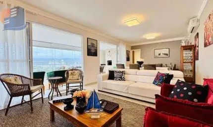 Apartamento com 3 quartos à venda na Caminho das Tartarugas, Enseada, Guarujá