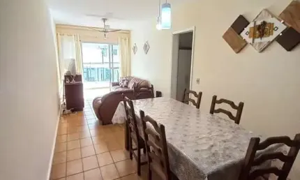 Amplo apartamento com lazer região do pão de açúcar praia da enseada.