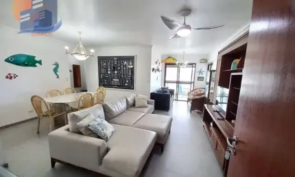 Apartamento com 3 quartos para alugar na Rua Bandeirantes, Enseada, Guarujá
