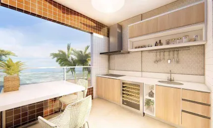 Apartamento com 2 quartos à venda na Rua Jardim Praia Grande, 6471, Jardim Praia Grande, Mongaguá