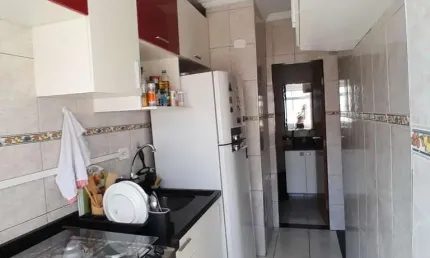Apartamento para Venda em São Bernardo do Campo, Taboão, 1 dormitório, 1 banheiro, 1 vaga