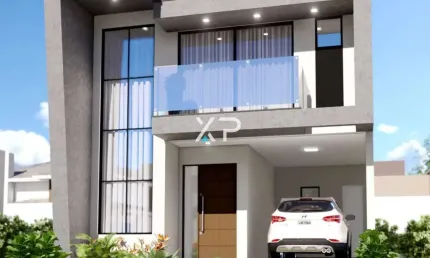 Casa a venda no condomínio Brisas Condominio Parque, no bairro DeltaVille em Biguaçu, Santa Catarina, com 3 dormitórios e 1 suíte com closet