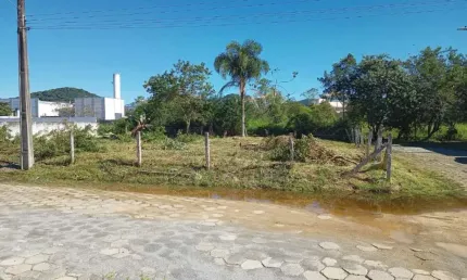 Terreno à venda na Rua Arthur de Brito, 1, Aririu, Palhoça