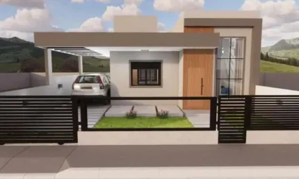 Casa de 3 quartos em forquilhas com 96,60m²  | xp2752