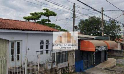 Casa Comercial com  2 casas e 1 salão  à venda, 105 m² por R$ 990.000 - Jardim Aurélia - Campinas/SP