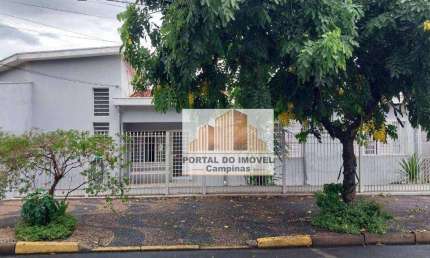 Casa com Salão Comercial com 3 dormitórios à venda em avenida 302 m² por R$ 1.700,000,00-Jardim  Aurélia - Campinas/SP