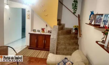 Casa com 3 dormitórios à venda, 107 m² por r$ 450.000,00 - vila iapi - campinas/sp