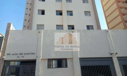 Apartamento com 1 dormitório à venda, 49 m² por r$ 180.000,00 - botafogo - campinas/sp