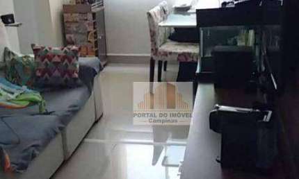 Apartamento com 2 dormitórios à venda, 46 m² por R$ 212.000,00 - Loteamento Parque São Martinho - Campinas/SP