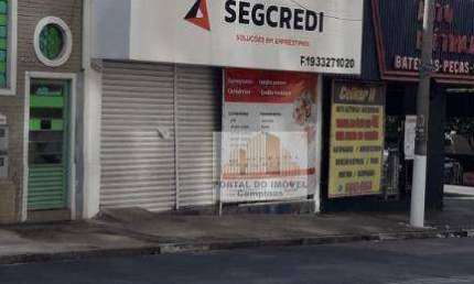 Salão para alugar, 104 m² por R$ 2.786,00/mês - Bonfim - Campinas/SP