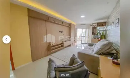 Flat com 1 quarto à venda na Avenida Princesa Isabel, Copacabana, Rio de Janeiro, 56 m2 por R$ 1.200.000