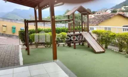 Casa em condomínio fechado com 4 quartos à venda na estrada do cafundá, taquara, rio de janeiro, 104 m2 por r$ 380.000