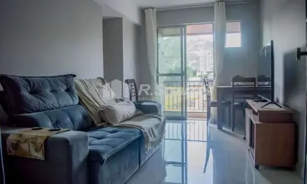 Apartamento com 2 quartos à venda na rua pinto teles, praça seca, rio de janeiro, 65 m2 por r$ 238.000